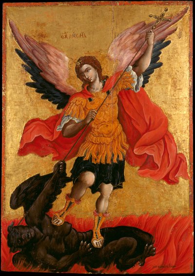 The Archangel Michael by Poulakis Theodoros